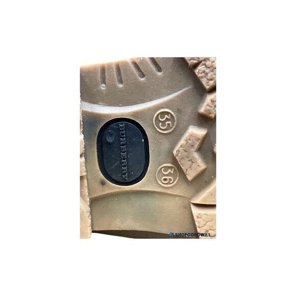 Burberry Nova Check Weather Resistant Lug Sole Tie Snow Boots Size US 6 - Picture 14 of 16